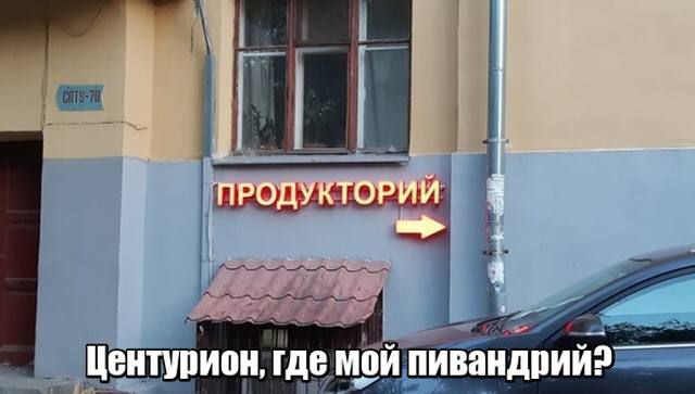 Центурион, где мой пивандрий?