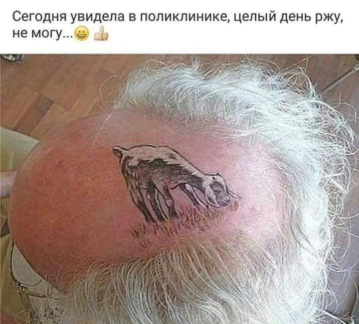 Сегодня увидела в поликлинике, целый день ржу, не могу...😊👍
