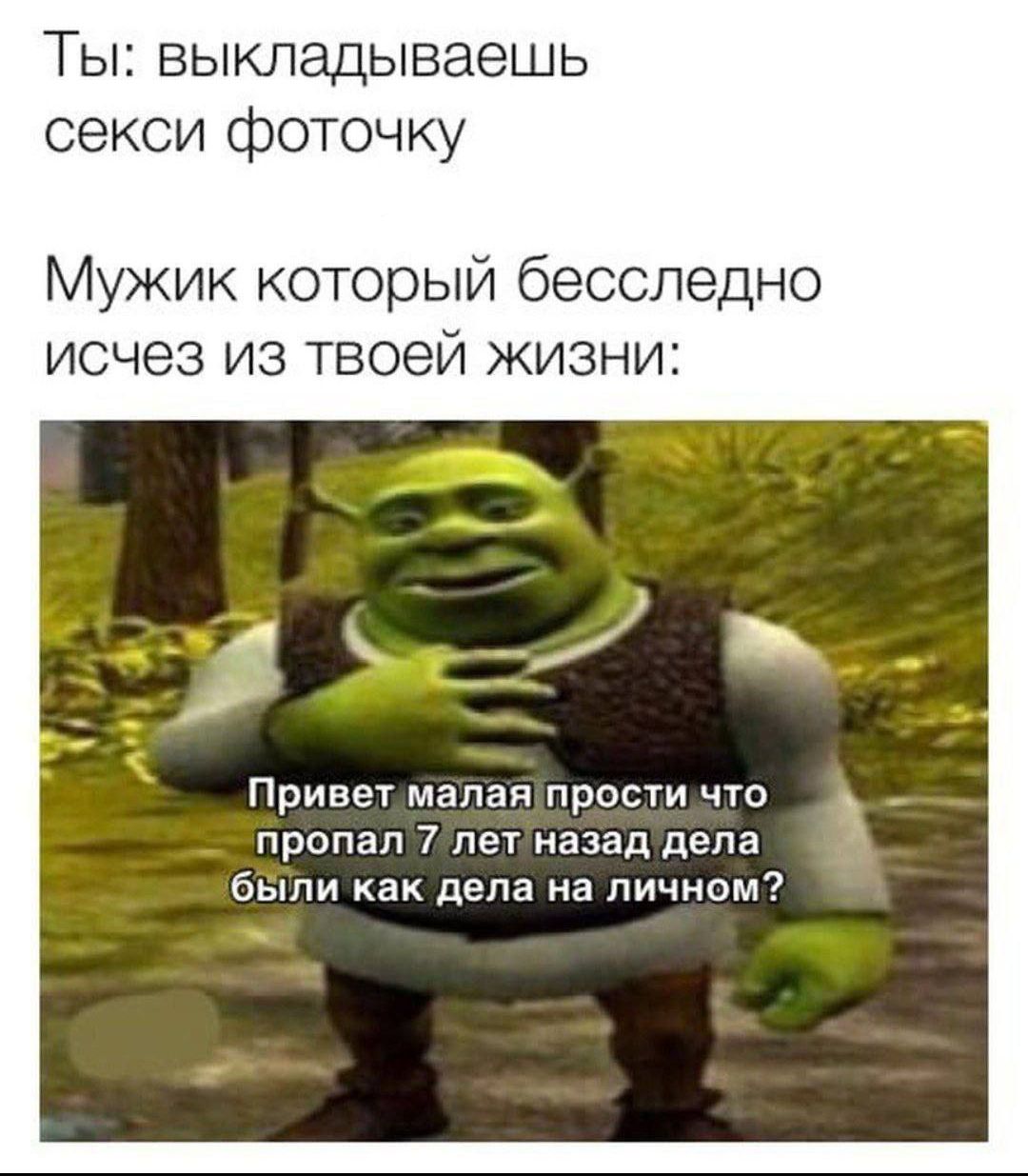 Ты: выкладываешь sexy фоточку Мужик который бесследно исчез из твоей жизни: Привет малая простит что пропал 7 лет назад дела были как дела на личном?