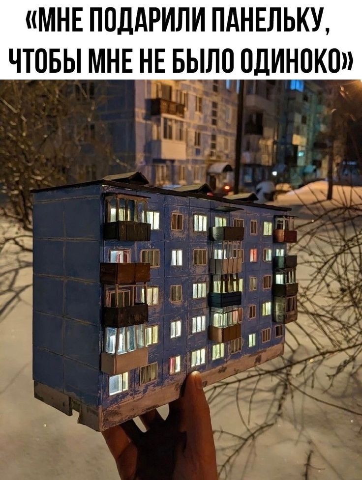 «МНЕ ПОДАРИЛИ ПАНЕЛЬКУ, ЧТОБЫ МНЕ НЕ БЫЛО ОДИНОКО»