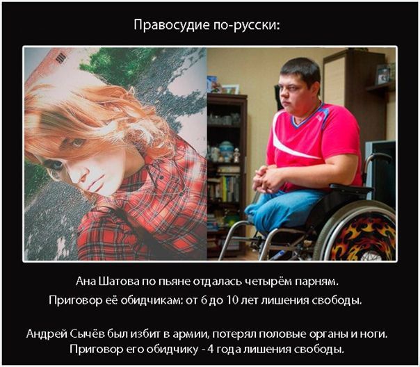 Правосудие погрусск Ана Шашна на мине Шлапак чешрём парам Приговор её обидчикам ог 511010 тэг житии свободы Андрей Сычёв был избит в арм пщшяп полом опции и Приговор ею обид чту года лишения победы