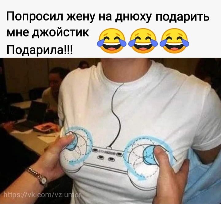 Попросил жену на днюху подарить мне джойстик ЭМС ЭМС Подарипа