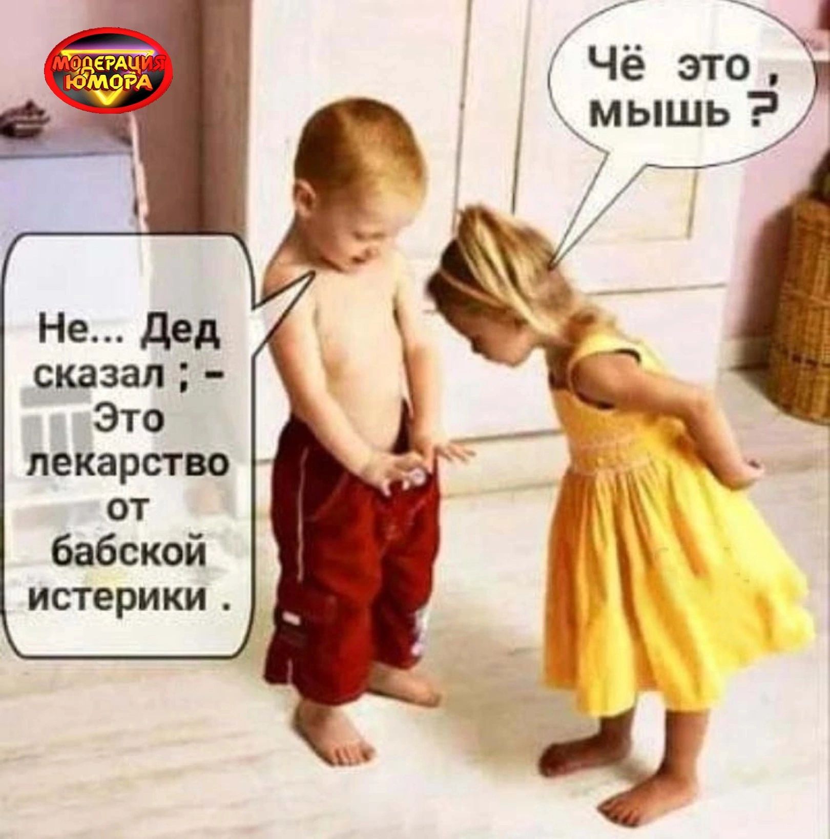 сказал Зто лекарство от Бабской истерики