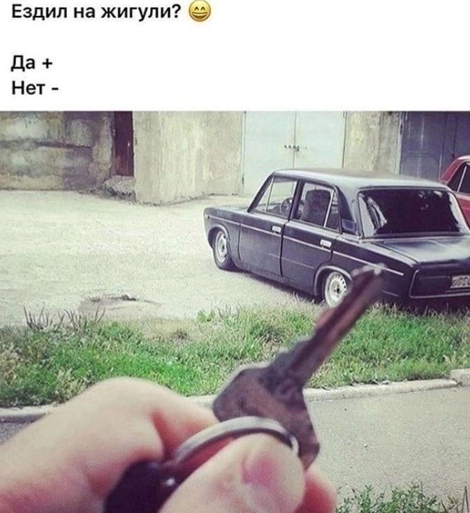 Ездил на жигули да Нет