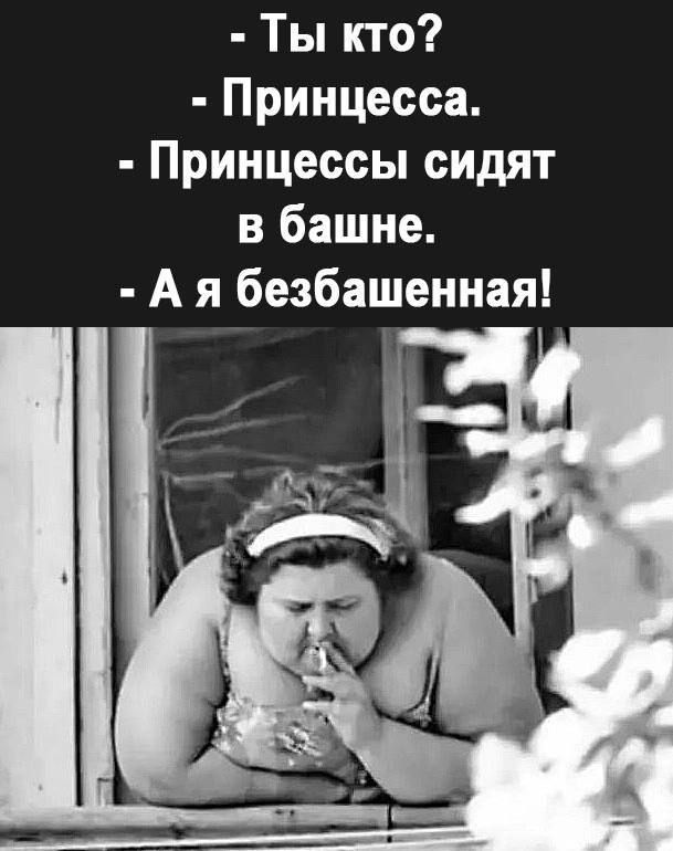 Ты кто Принцесса Принцессы сидят в башне А я безбашенная