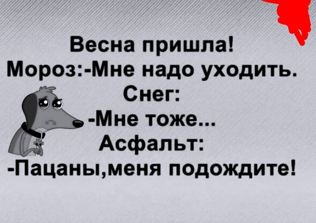 Весна пришла Мороз Мне надо уходить Снег 3 Мне тоже Асфальт Пацаны меня подождите