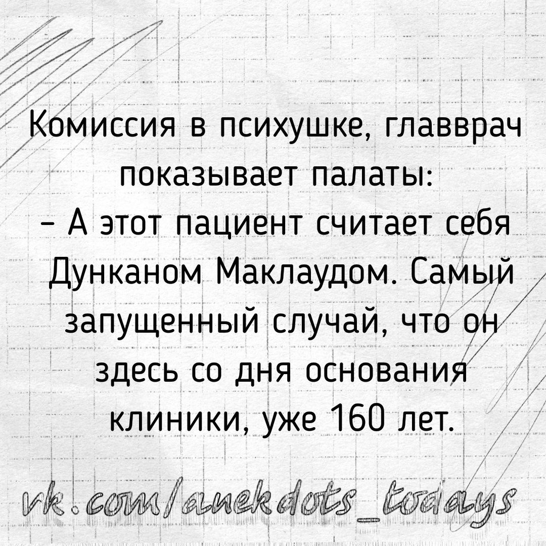 Ксімиссия в психушке главврач показывает палаты А этот пациент считает себя Дунканом Маклаудом Самый запущенный случай что он здесь со дня основания клиники уже 160 лет с 5