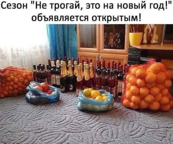 Сезон Не трогай это на новый год объявляется открытым