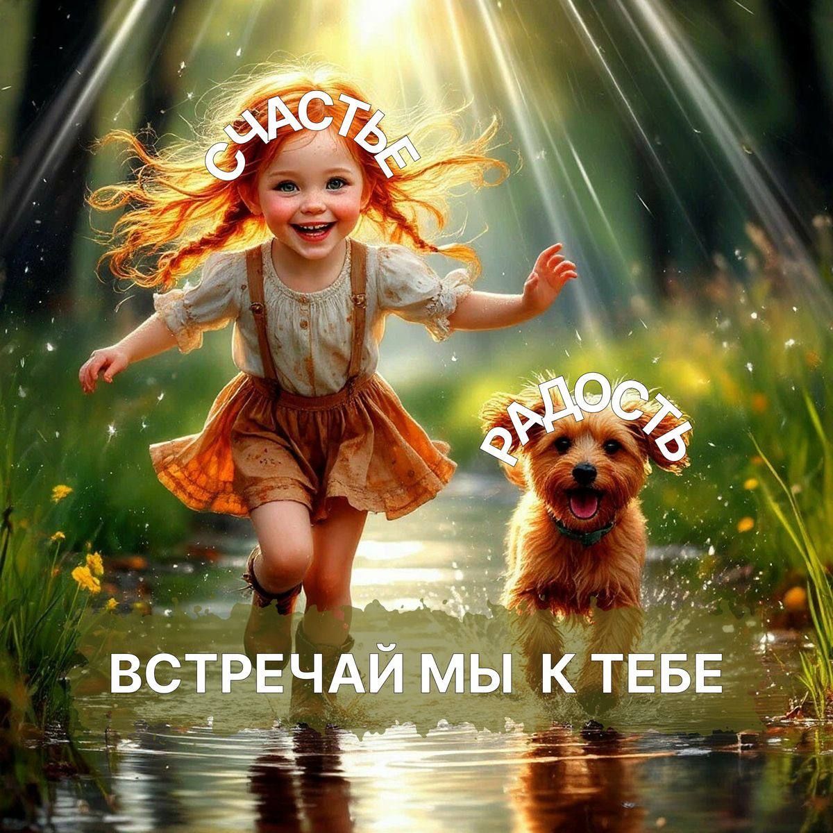 СЧАСТЬЕ РАДОСТЬ ВСТРЕЧАЙ МЫ К ТЕБЕ