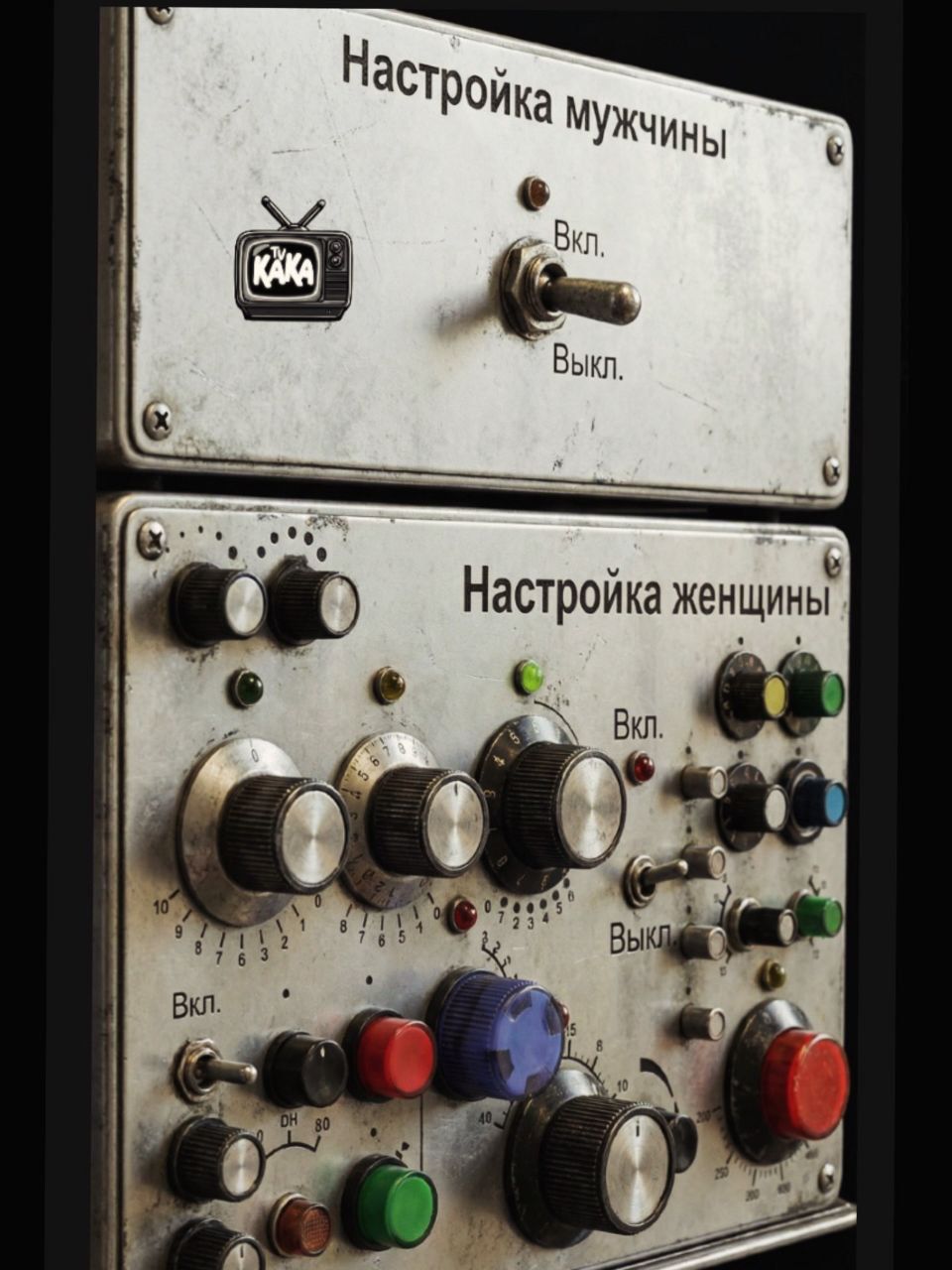 Настройка мужчины
Вкл.  Выкл.
Настройка женщины.
Вкл.  Выкл.