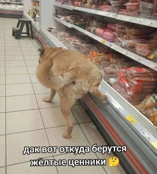 дак вот откуда берутся жёлтые ценники