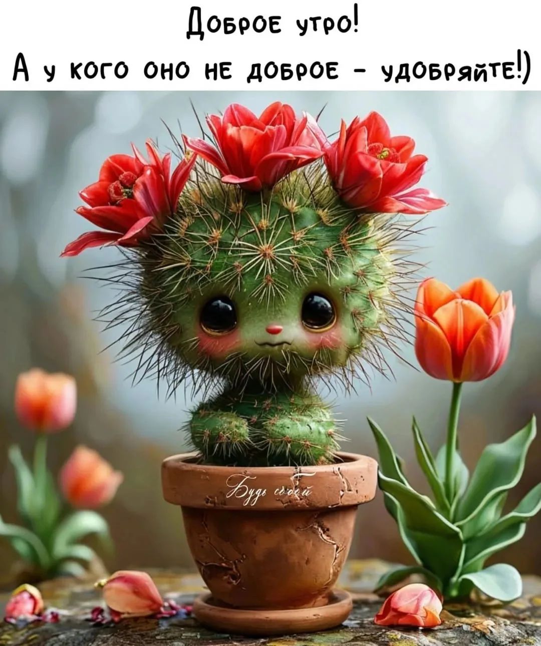 Доброе утро! А у кого оно не доброе - удобряйте! :) Будь собой