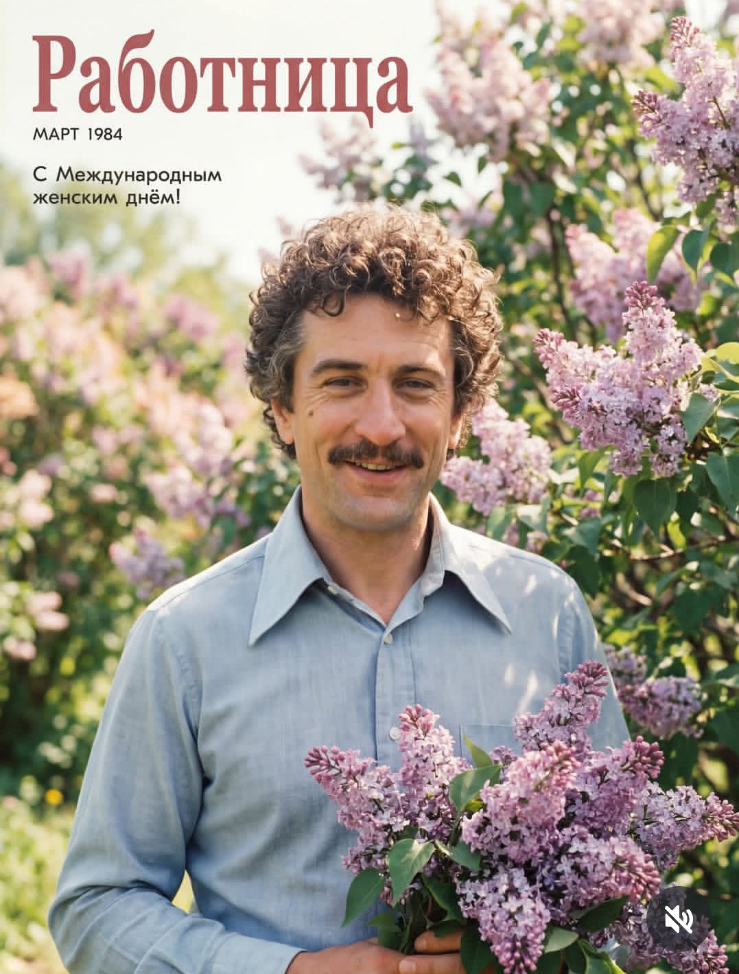 Работница МАРТ 1984 С Международным женским днём!