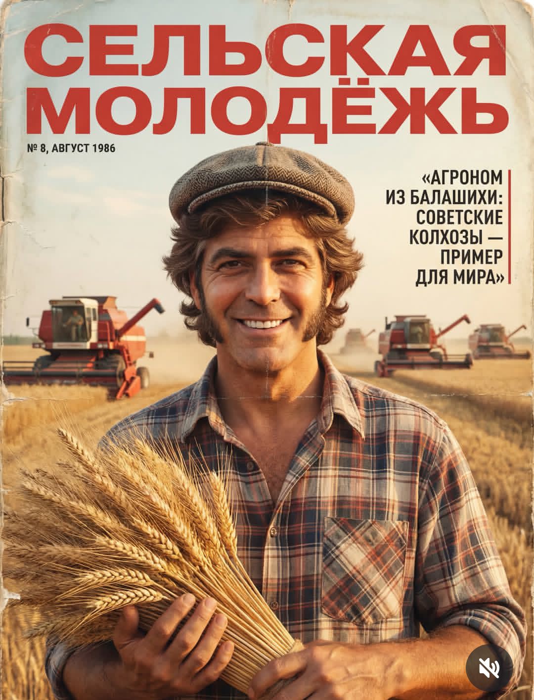 СЕЛЬСКАЯ МОЛОДЁЖЬ № 8, АВГУСТ 1986 «АГРОНОМ ИЗ БАЛАШИХИ: СОВЕТСКИЕ КОЛХОЗЫ — ПРИМЕР ДЛЯ МИРА»
