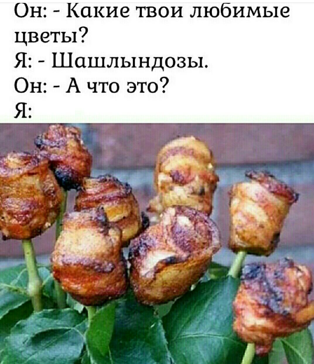 Он Какие твои любимые цветы Я шлындозы Он А что это