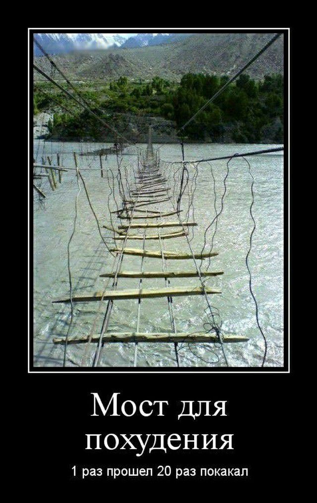 Мост для похудения 1 раз прошел 20 раз покакап
