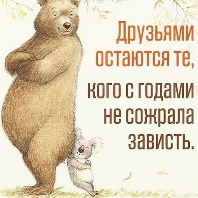 Друзьями остаются те нога с годами не сожрала зависть