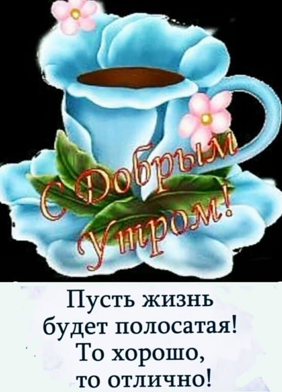 Пусть жизнь будет полосатая То хорошо то отлично
