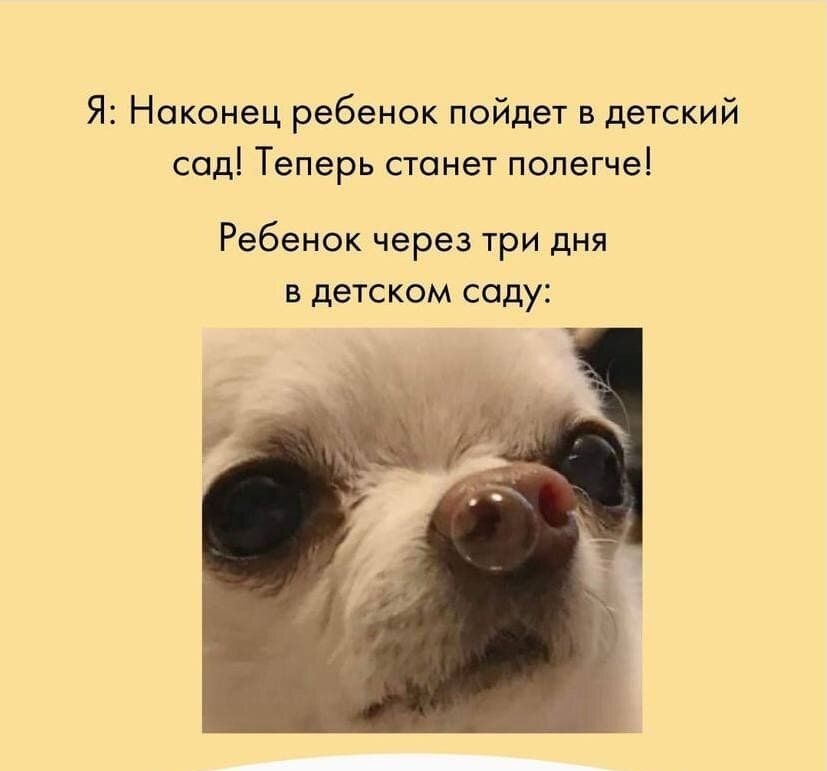 Я Наконец ребенок пойдет в детский сад Теперь станет полегче Ребенок через три дня в детском саду