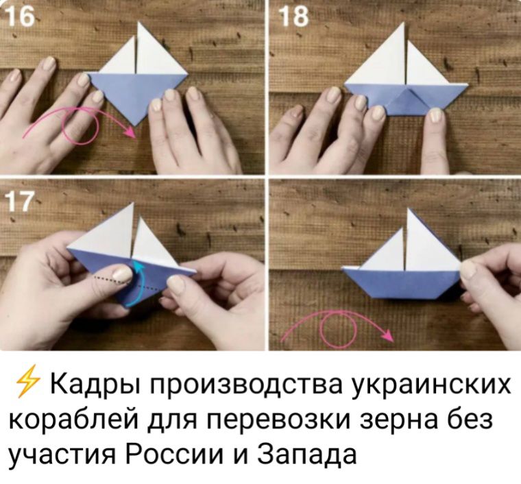Кадры производства украинских кораблей для перевозки зерна без участия России и Запада