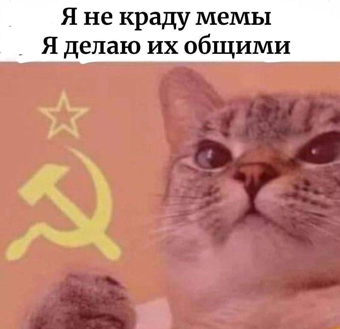 Я не краду мемы _ Я делаю их общими