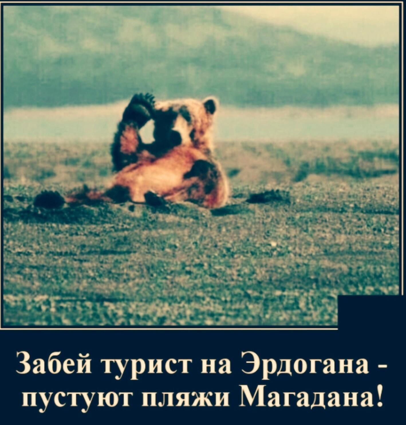 Забей турист на Эрдогана пустуют пляжи Магадана