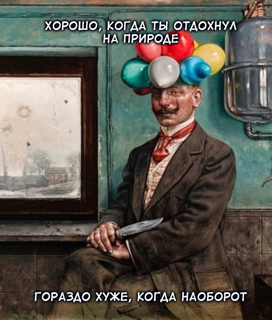 с НА природ ГОРАЗДО ХУЖЕ КОГАА НАОБОРОТ ХОРОШО КОГАА ТЫ ОТАОХНУА