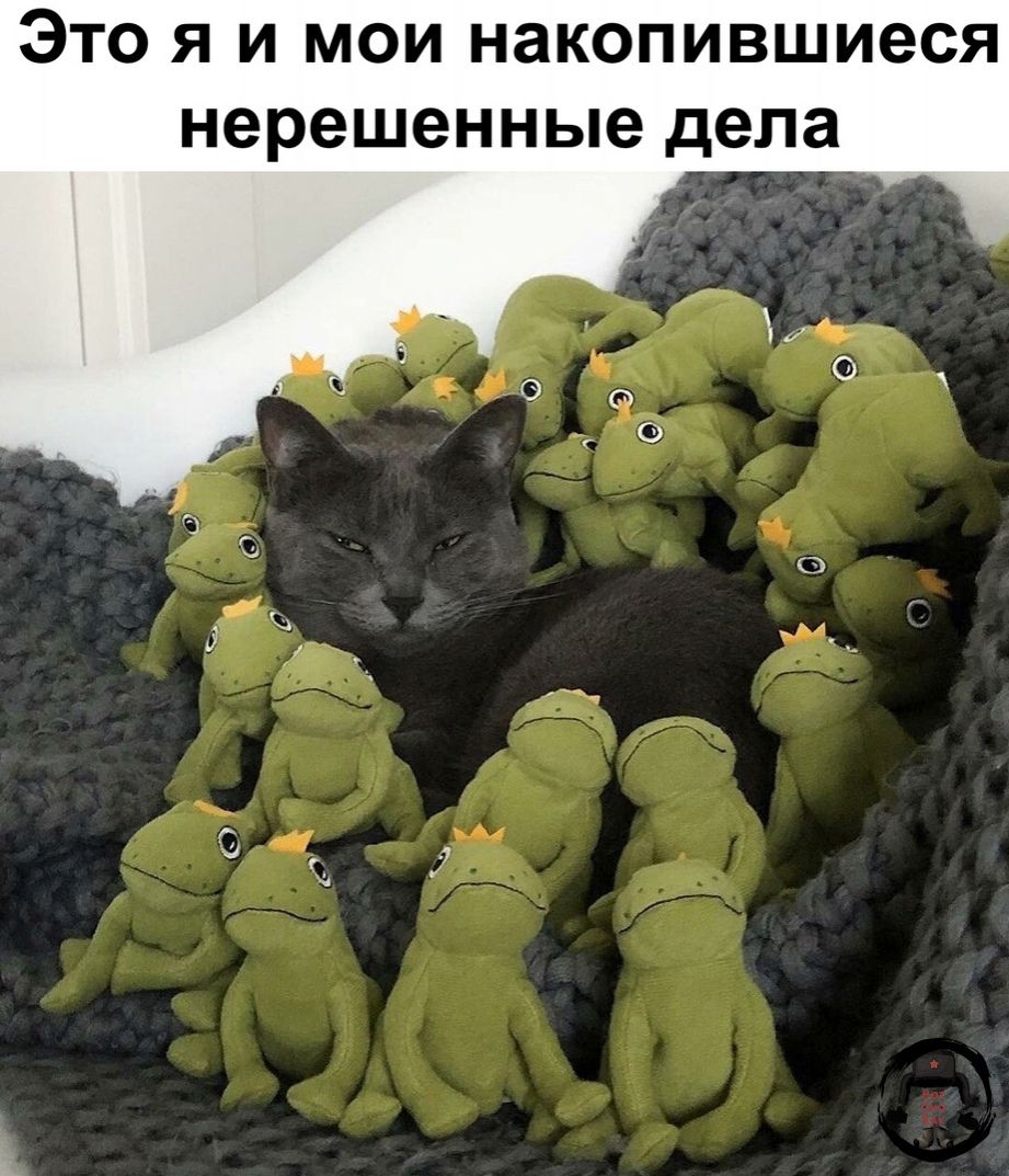 ЭТО Я И МОИ накопившиеся нерешенные дела