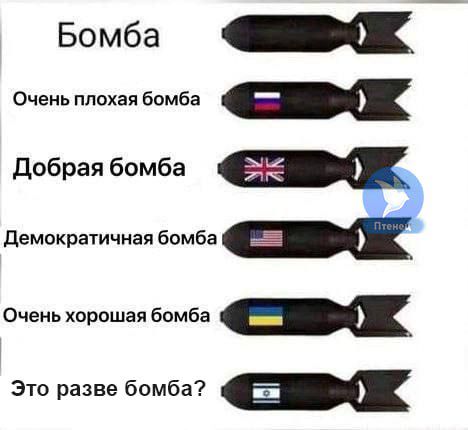 Бомба Очень плохая бомба Добрая бомба демократичиая бомба Очень хорпшая Бомба Это разве бомба
