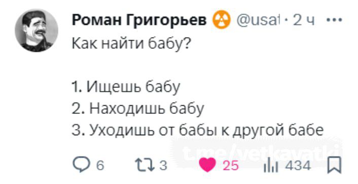 Роман Григорьев иа 2 ч Как найти бабу 1 Ищешь бабу 2 Находишь Бабу 3 Уходишь от бабы кдРУгой бабе 06 гв 025 дашь