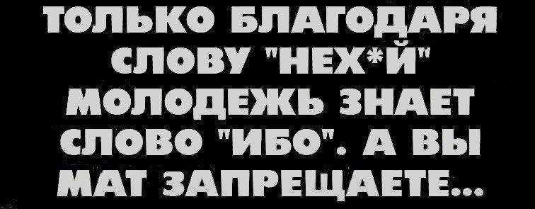 только впдгоддгя слову нихт молодежь видн слово иво А вы им ЗАПРЕЩАЕТЕ