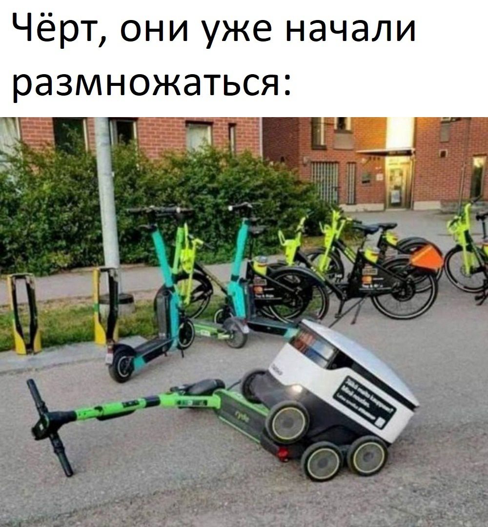 Чёрт они уже начали размножаться