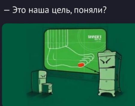 Это наша цель, поняли?