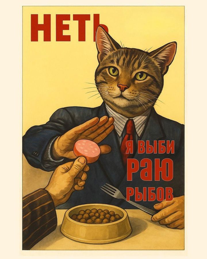 НЕТ
Я ВЫБИРАЮ РЫБОВ