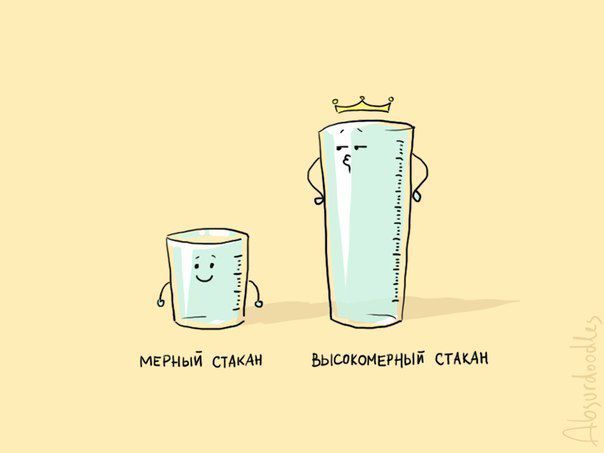 мерный стакан
высокомерный стакан