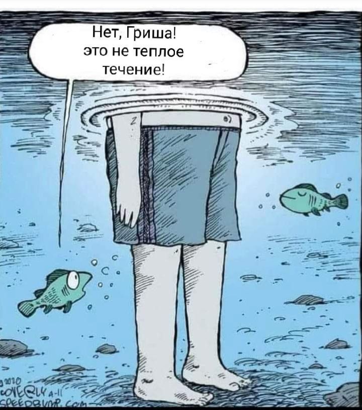 Нет, Гриша! это не теплое течение!
