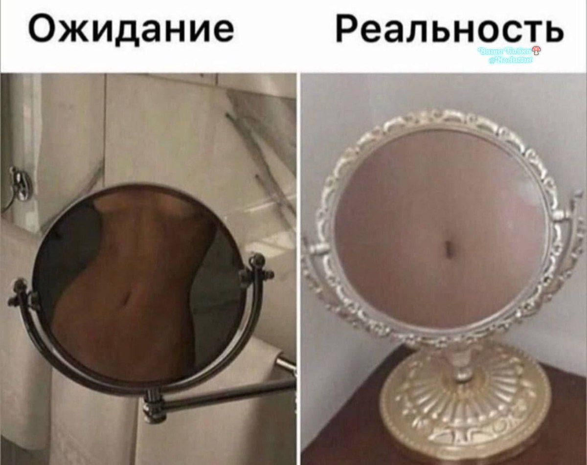 Ожидание Реальность