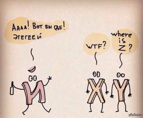 Ааа! Вот вы де! Эге-гей! WTF? where is Z?