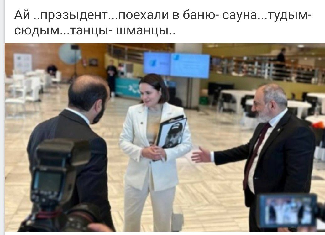 Ай ..прэзэдэнт...поехали в баню- сауна...тудым-сюдым...танцы- шманцы..
