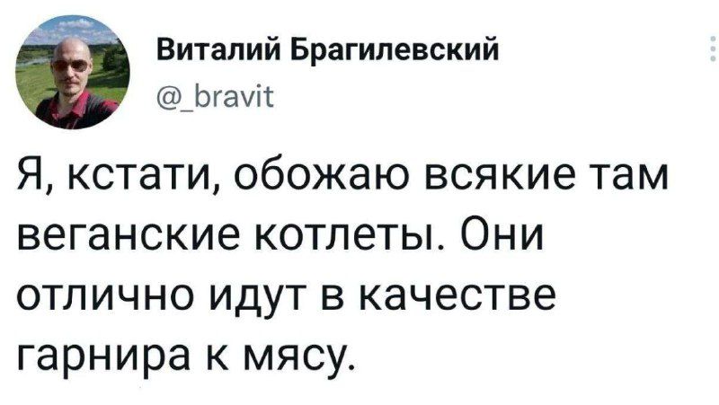 Я, кстати, обожаю всякие там веганские котлеты. Они отлично идут в качестве гарнира к мясу.