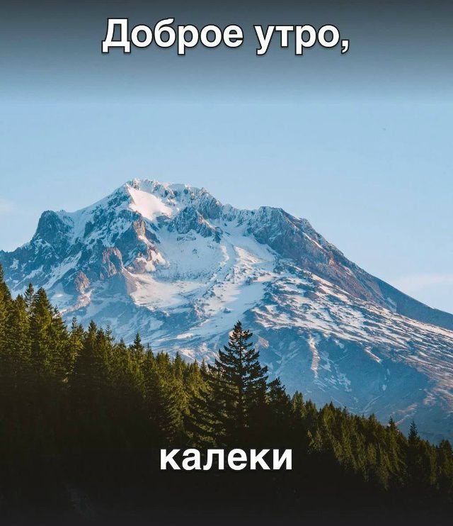 Доброе утро, калеки