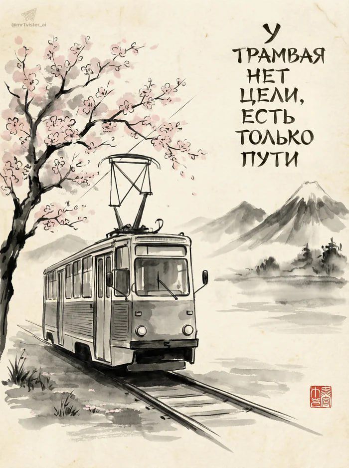 У трамвая нет цели, есть только пути