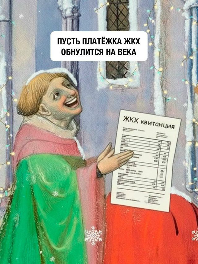 ПУСТЬ ПЛАТЁЖКА ЖКХ ОБНУЛИТСЯ НА ВЕКА
ЖКХ квитанция