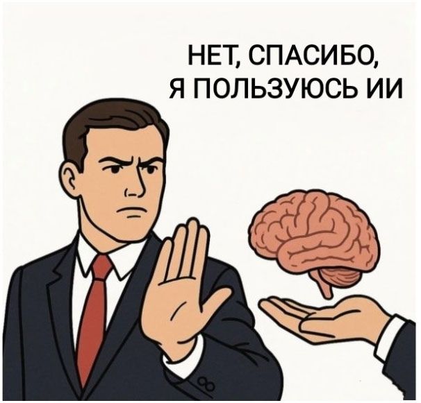НЕТ, СПАСИБО, Я ПОЛЬЗУЮСЬ ИИ