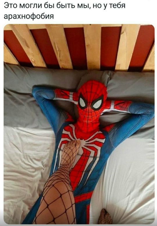 Это могли бы быть мы, но у тебя арахнофобия