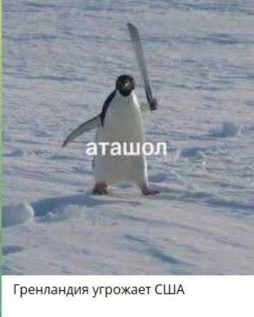 аташол
Гренландия угрожает США