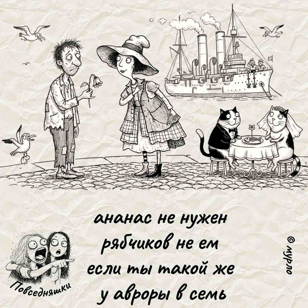 ананас не нужен рябчиков не ем если ты такой же у автора в семь