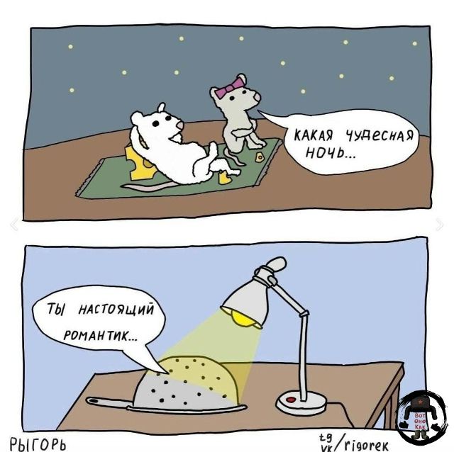 Какая чудесная ночь... Ты настоящий романтик...