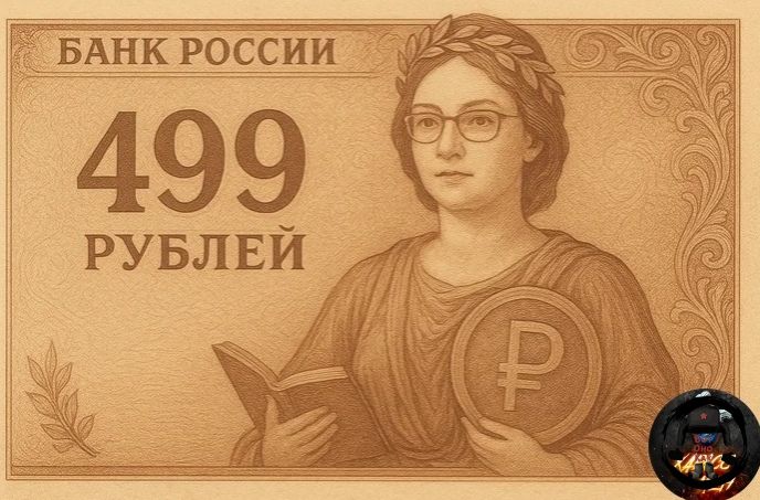 БАНК РОССИИ 499 РУБЛЕЙ