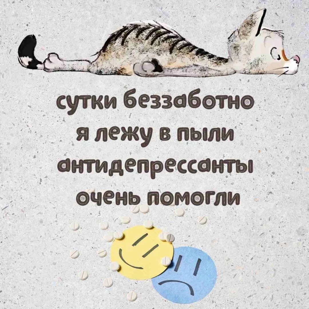 сутки беззаботно я лежу в пыли антидепрессанты очень помогли